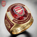 Arsenal FC Premier League Champions 25/26 3D Engraved Ring – TANTN23044