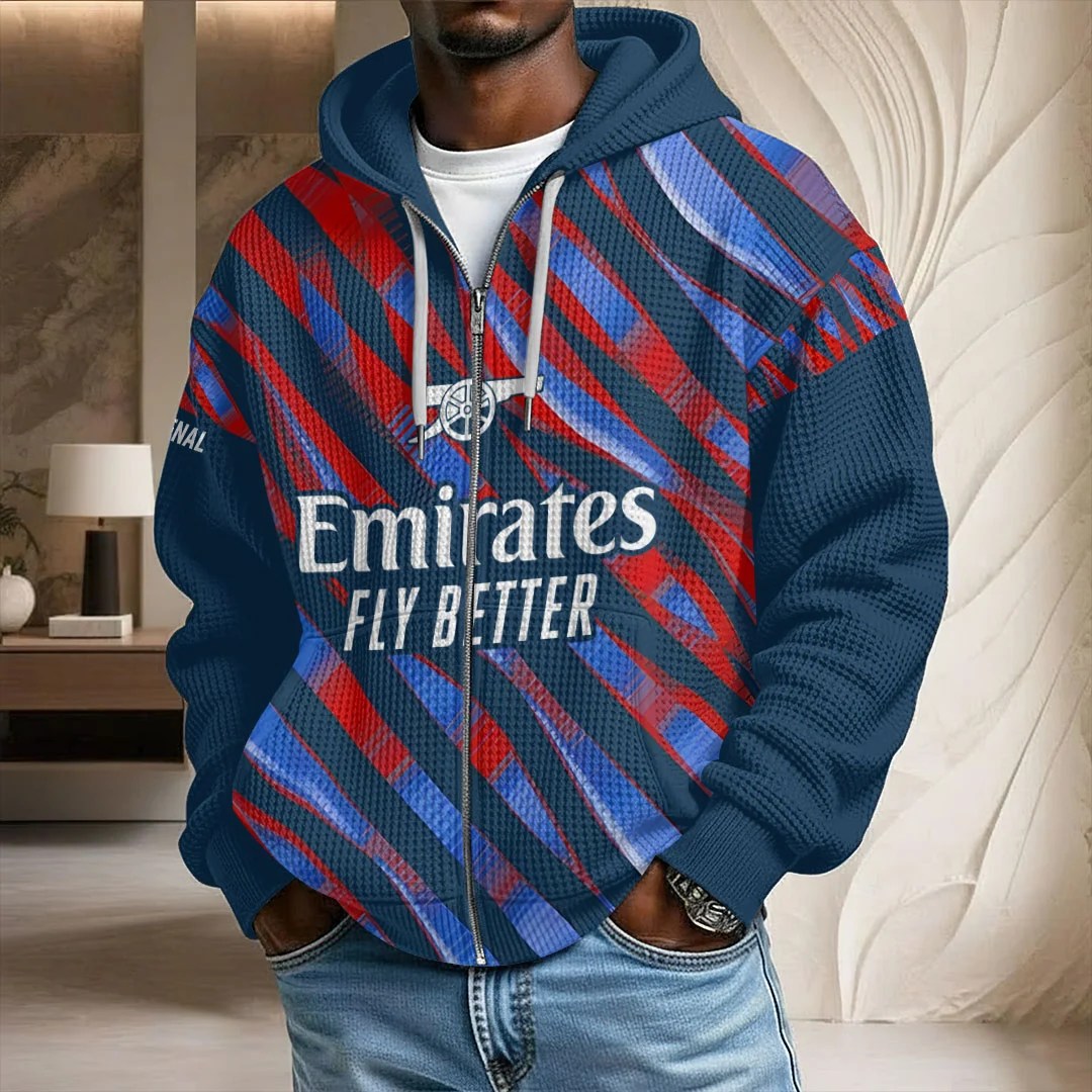 Arsenal FC 3D Unisex Waffle Hoodie – TANTN25465