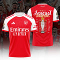 Arsenal FC Premier League Champions 25/26 3D Apparel – HOATT18074