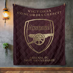 Arsenal FC 140th Anniversary Quilt Blanket – TMTHU3046