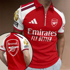 Arsenal FC Premier League 26/27 Zip Polo Shirt – TANTN24714