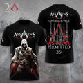 Assassin's Creed 20th Anniversary 3D Apparel – GNE9084