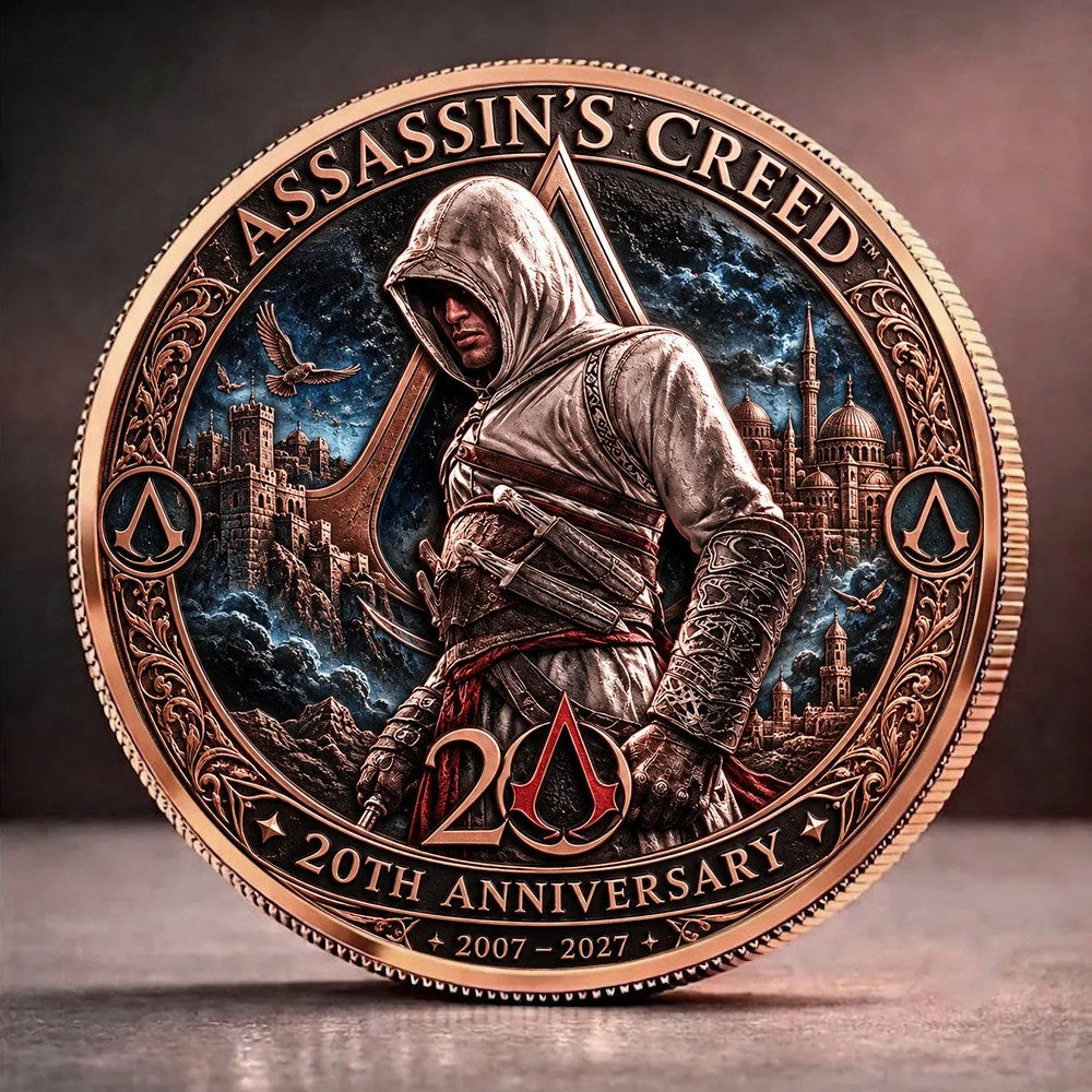 Assassin's Creed 20th Anniversary Commemorative Coin – GNE9060