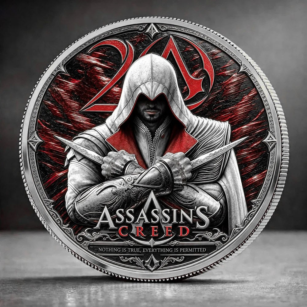 Assassin's Creed 20th Anniversary Commemorative Coin – GNE9087