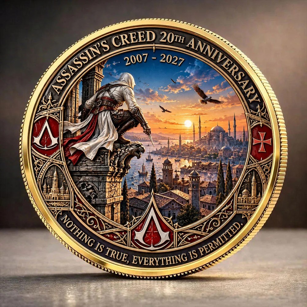 Assassin's Creed 20th Anniversary 2027 Commemorative Coin – TANTN26080