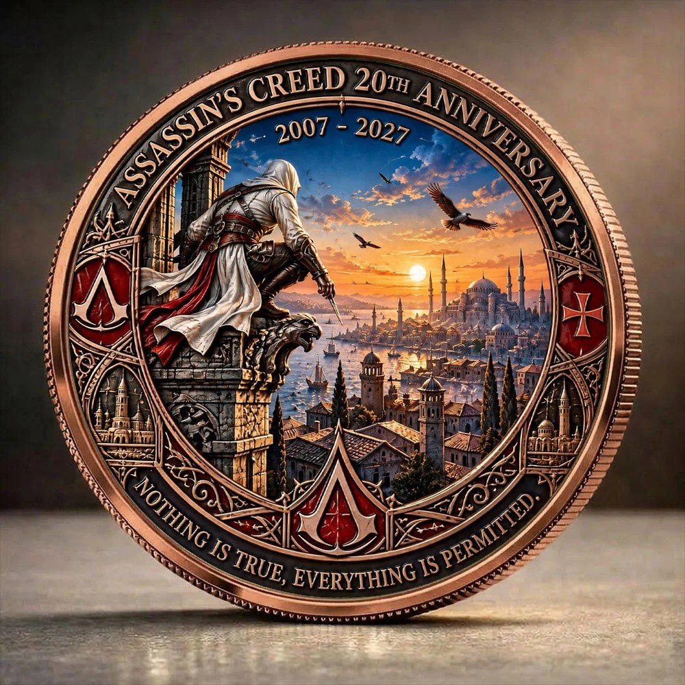 Assassin's Creed 20th Anniversary 2027 Commemorative Coin – TANTN26080
