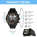 Assassin's Creed 20th Anniversary Black Stainless Steel Watch – TMTHU10062