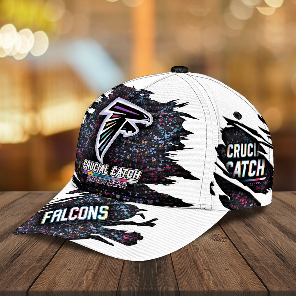 Atlanta Falcons x Crucial Catch Intercept Cancer Classic Cap – MAITM12948