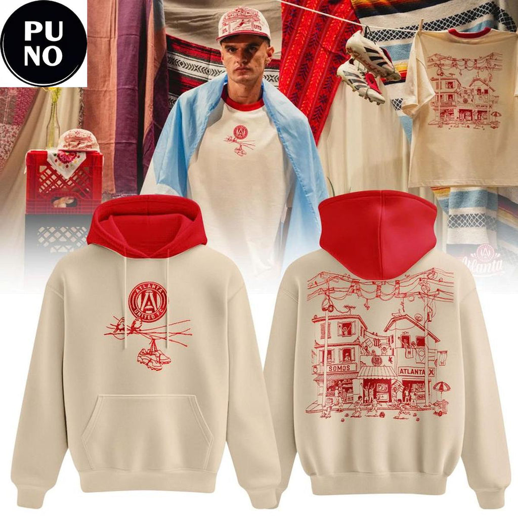 Atlanta United FC 2026 Somos Atlanta Graphic Hoodie T-Shirt