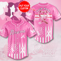 Personalized Atlanta Braves x Breast Cancer Awareness 2025 Baseball Jersey – MAITM13015
