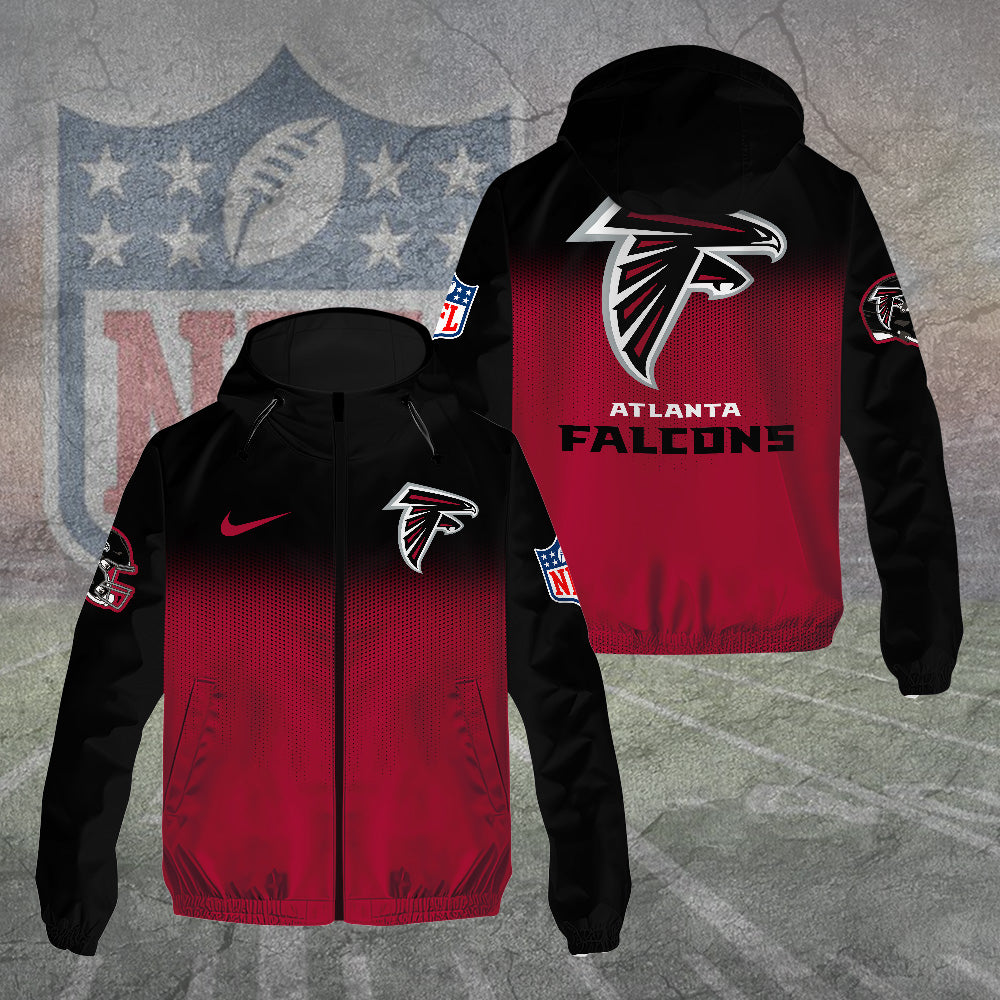Atlanta Falcons 3D Windbreaker Jacket – TANTN15734
