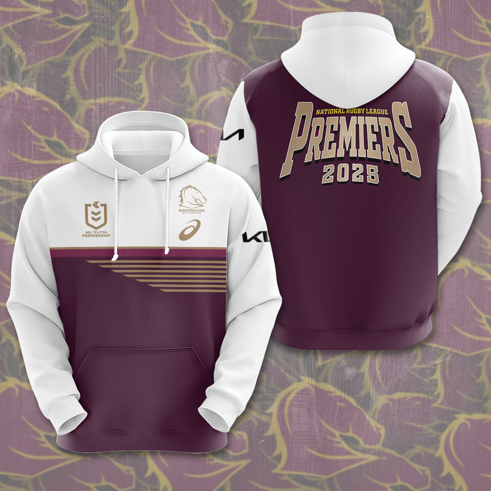 Brisbane Broncos 3D Apparel – TMTHU1290