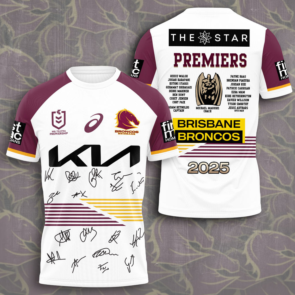 Brisbane Broncos 3D Apparel – TMTHU1306