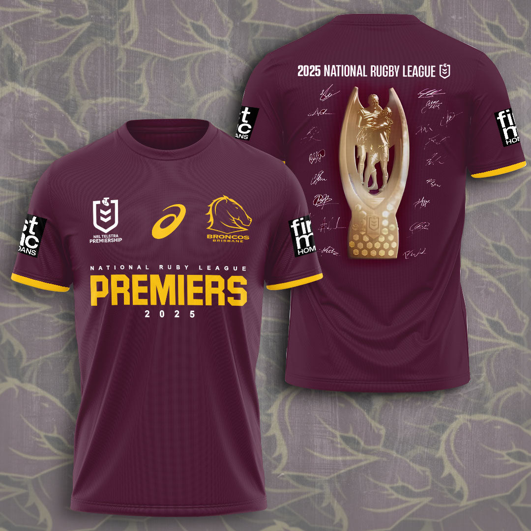 Brisbane Broncos 3D Apparel – TMTHU1325
