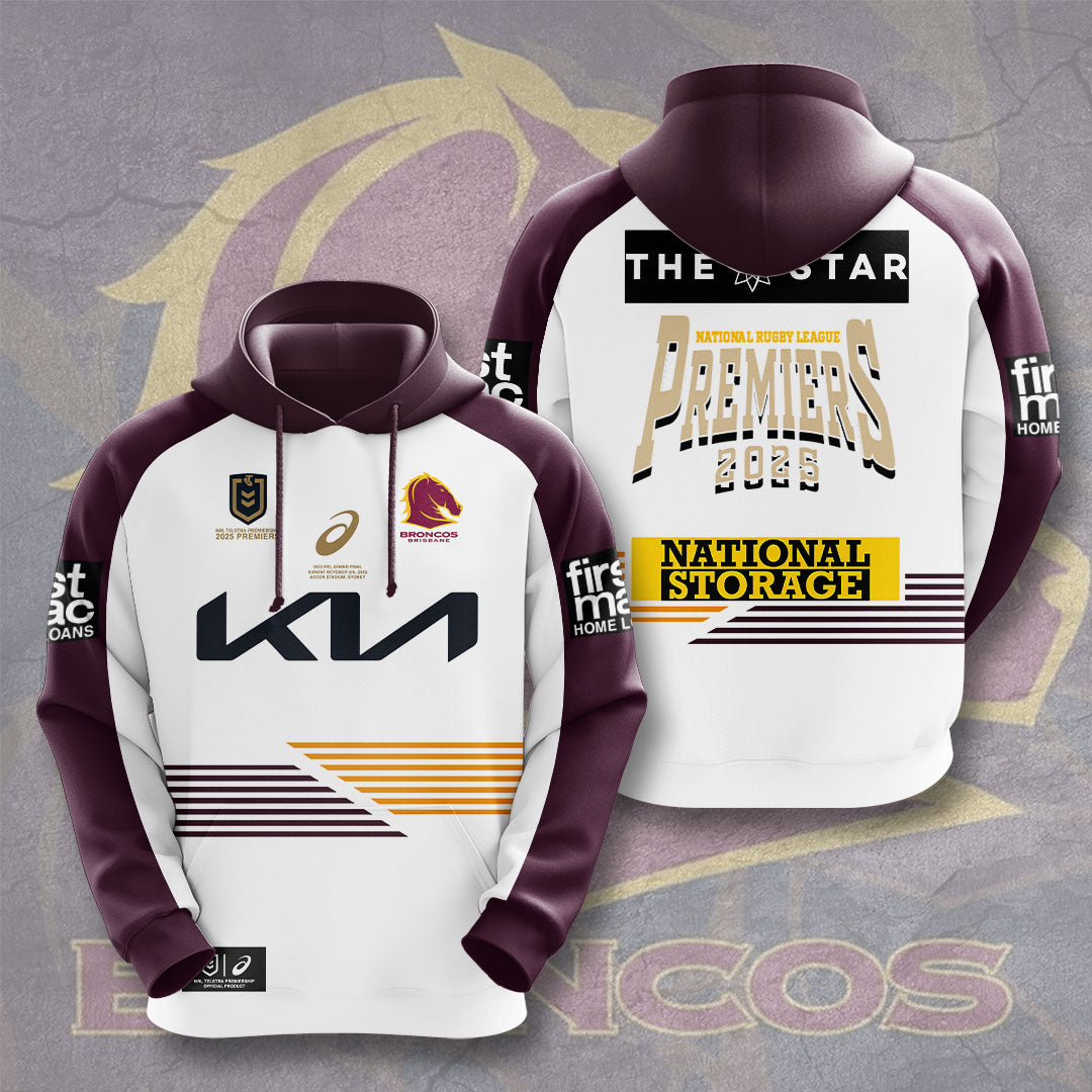 Brisbane Broncos 3D Apparel – TMTHU1286