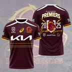 Brisbane Broncos 3D Apparel – TMTHU1409
