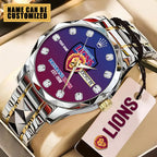 Personalized Brisbane Lions Alloy Luxury Quartz Watch – TMTHU1140