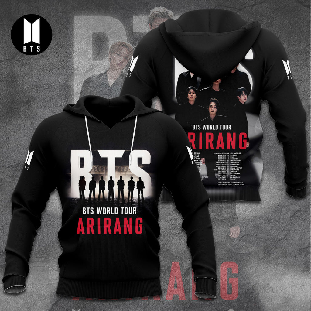 BTS World Tour 2026 3D Apparel – GNE5632