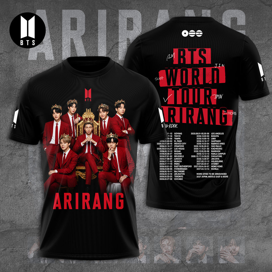BTS World Tour 2026 3D Apparel – GNE7822