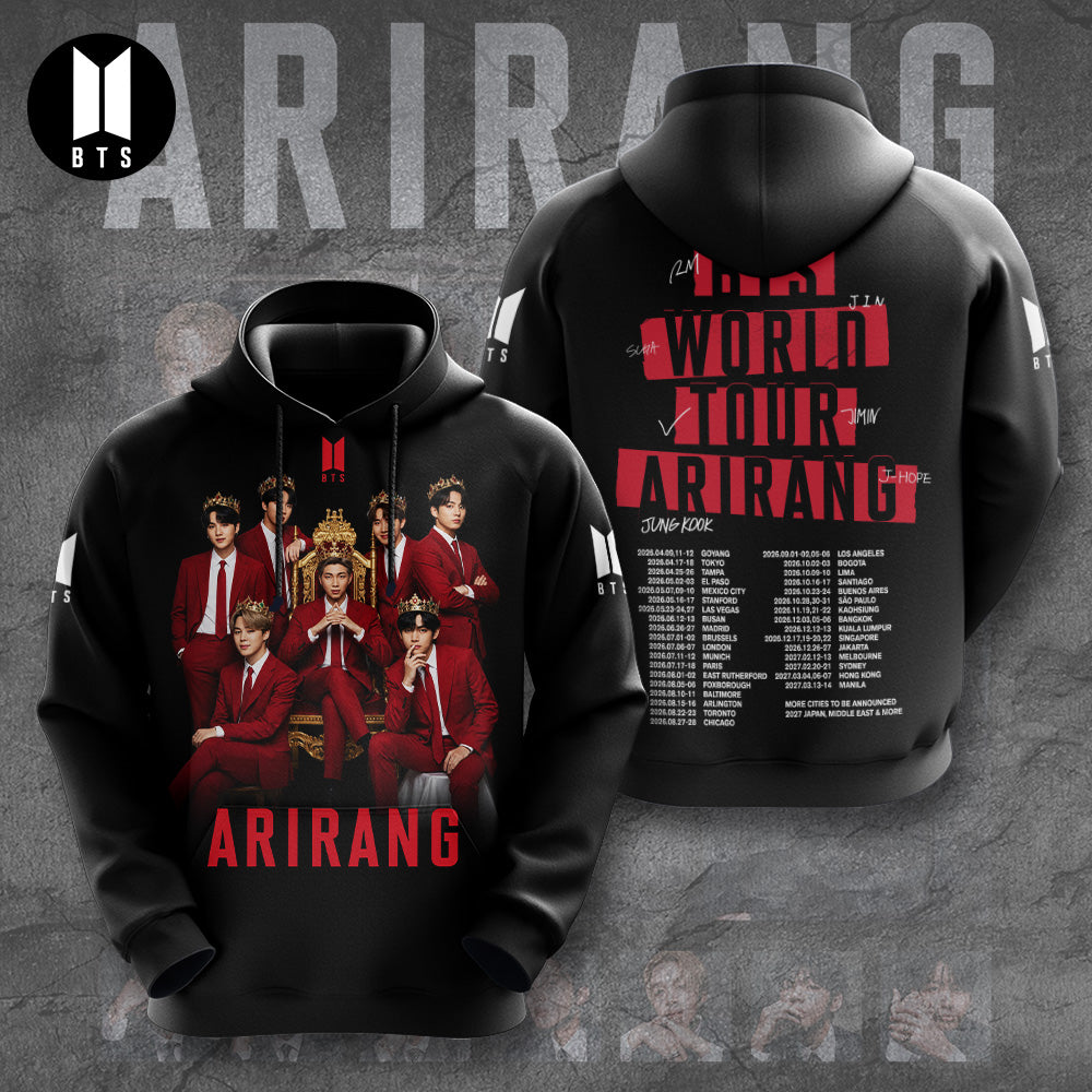 BTS World Tour 2026 3D Apparel – GNE7822