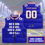Personalized Buffalo Bills 3D Sleeveless Down Jacket – TMTHU1127