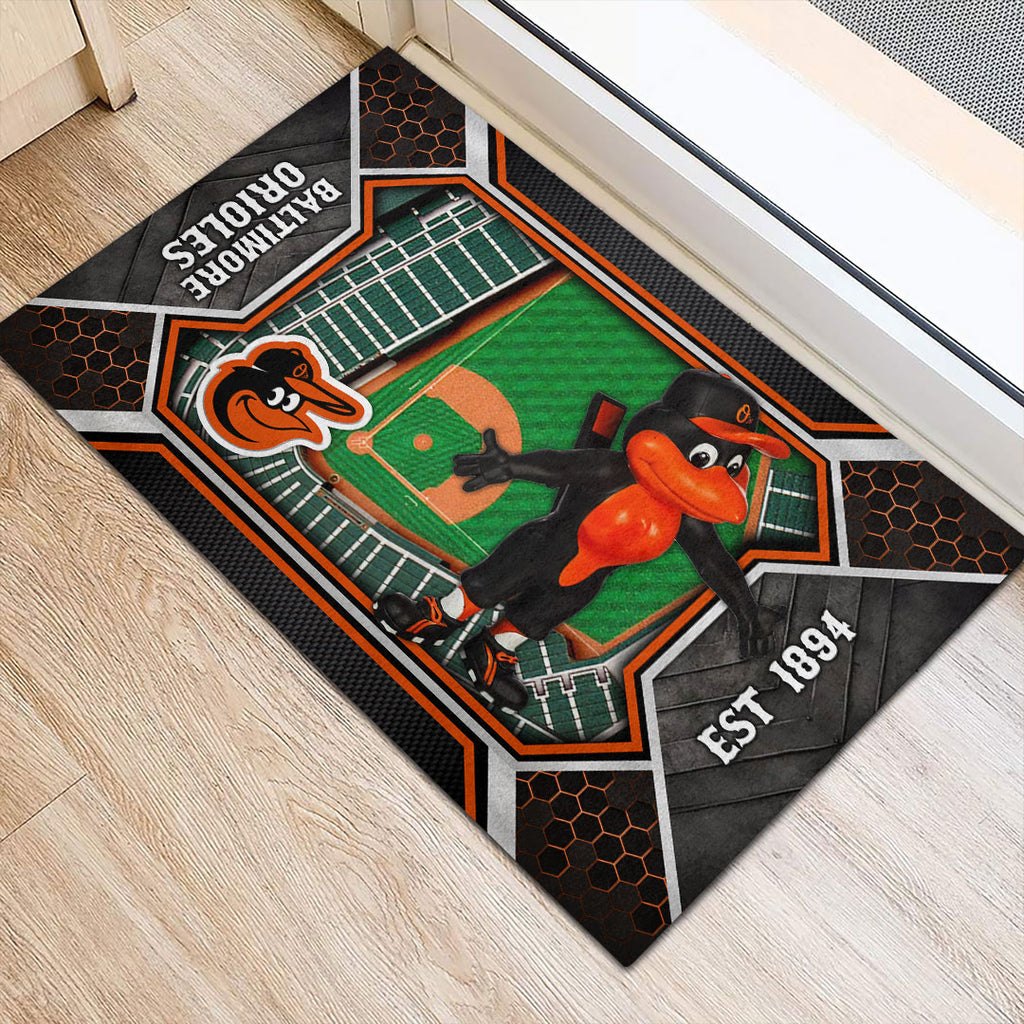 Baltimore Orioles Custom Doormat – HOATT13073