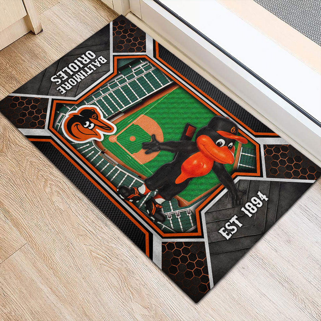 Baltimore Orioles Custom Doormat – HOATT13073
