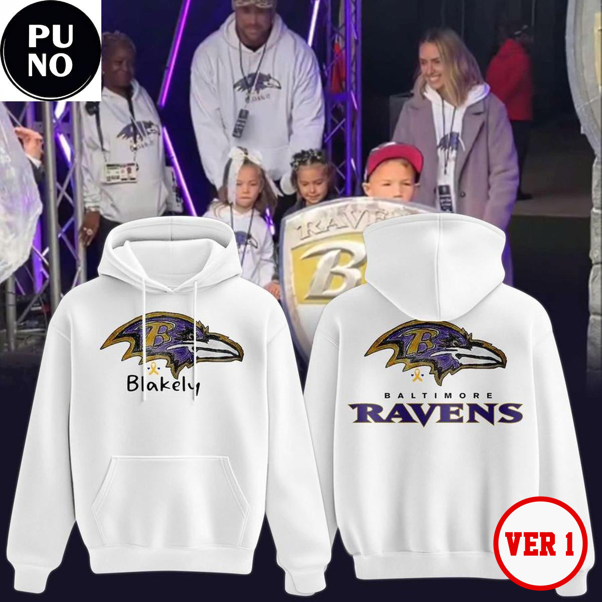 Baltimore Ravens 2026 Crucial Catch Logo Hand Draw Hoodie Shirt