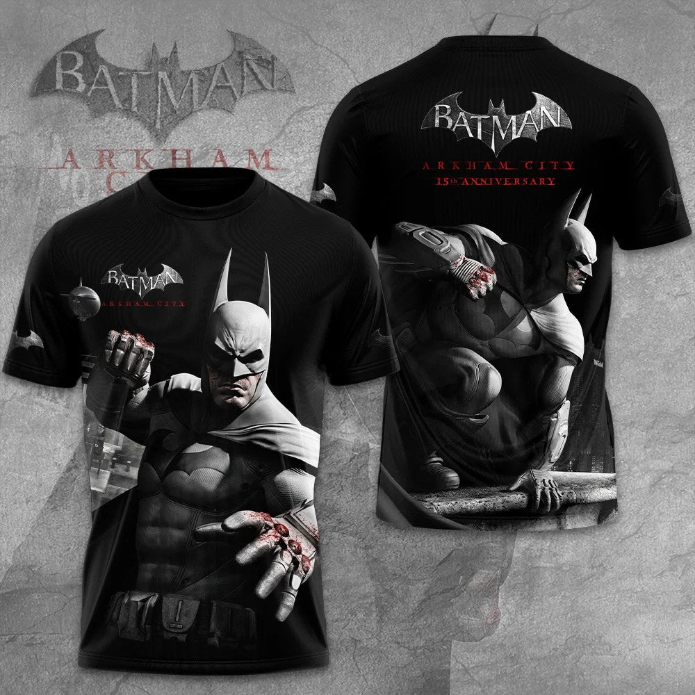 Batman: Arkham City 15th Anniversary 3D Apparel – GNE9043