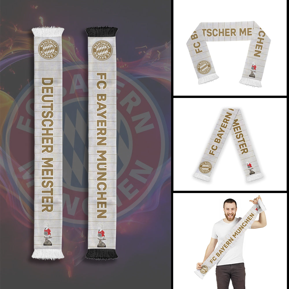 Bayern München Meister 2026 Ruffneck Soccer Scarf – TANTN22431