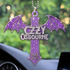 Black Sabbath x Ozzy Osbourne Custom shape 2-sided Acrylic Car Ornament – GNE 4127