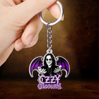 Black Sabbath x Ozzy Osbourne Custom Shape 2-sided Keychain – HOATT 12149