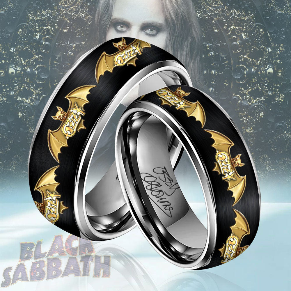Black Sabbath x Ozzy Osbourne Custom Alloy Ring – MAITM 12077