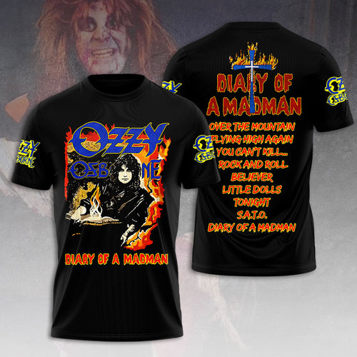 Black Sabbath x Ozzy Osbourne 3D Apparel – HOATT12678