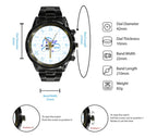 Elvis Presley Black Stainless Steel Watch – GNE 289