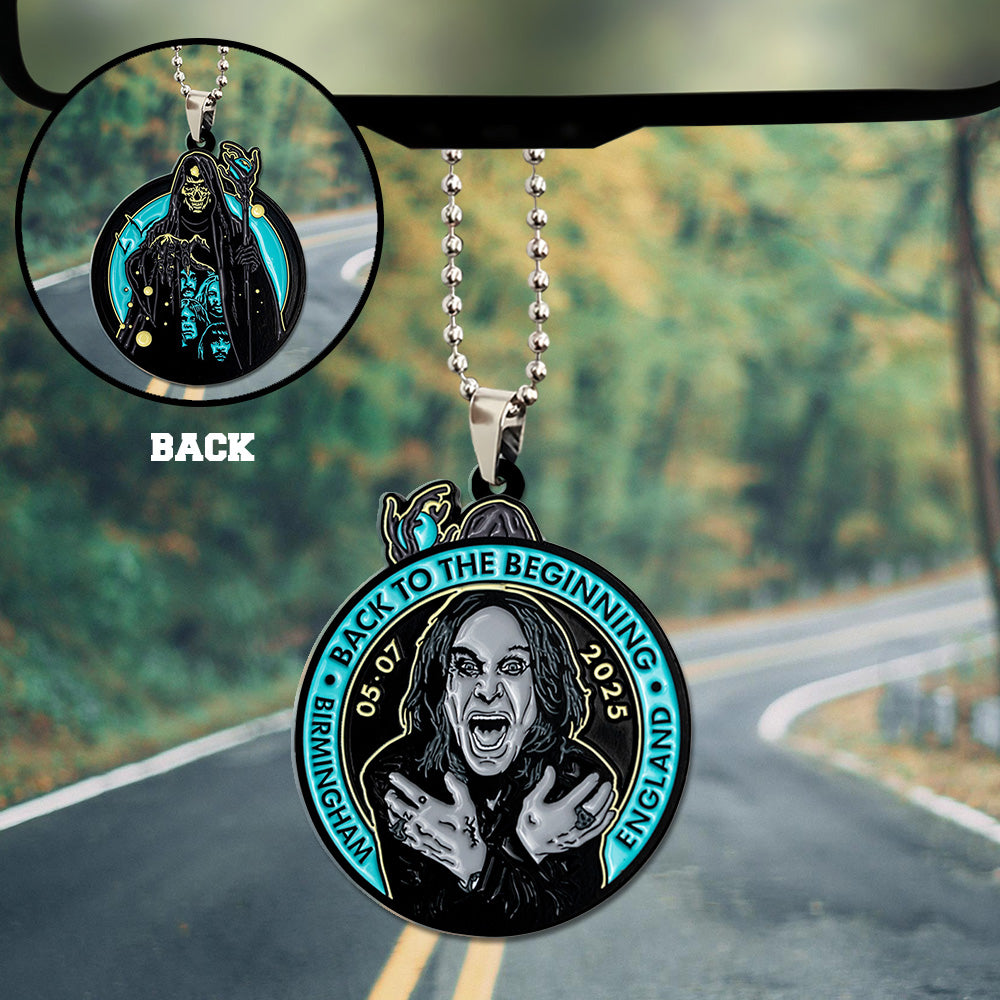 Ozzy Osbourne Custom shape 2-sided Acrylic Car Ornament – TANTN 14354