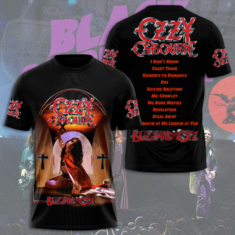 Black Sabbath x Ozzy Osbourne 3D Apparel – HOATT12429