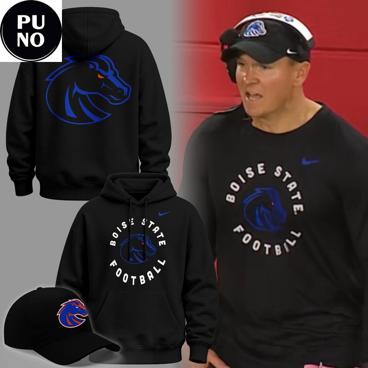 Boise State Broncos 2026 Coach Spencer Danielson Hoodie T-Shirt