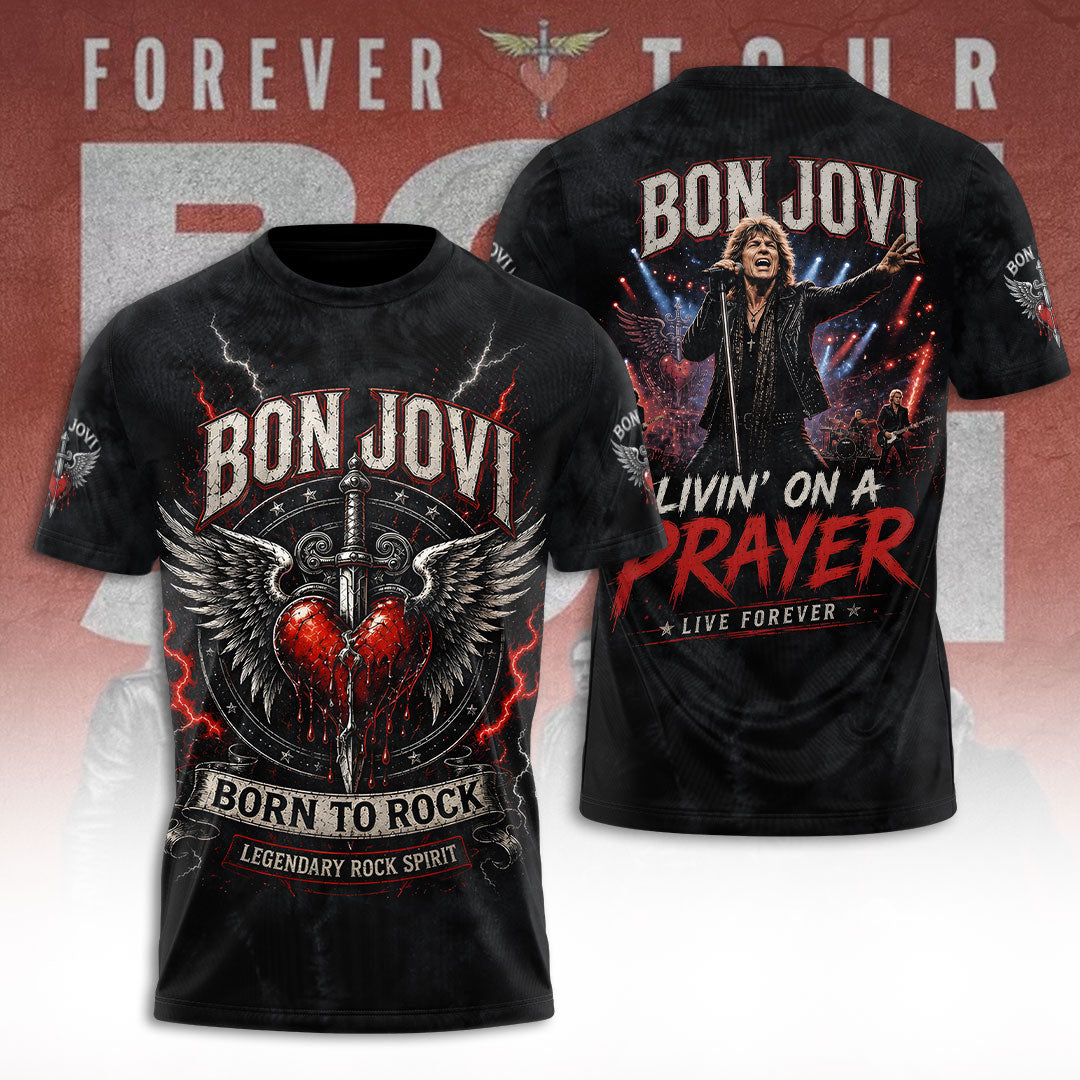 Bon Jovi 3D Apparel – TANTN24199