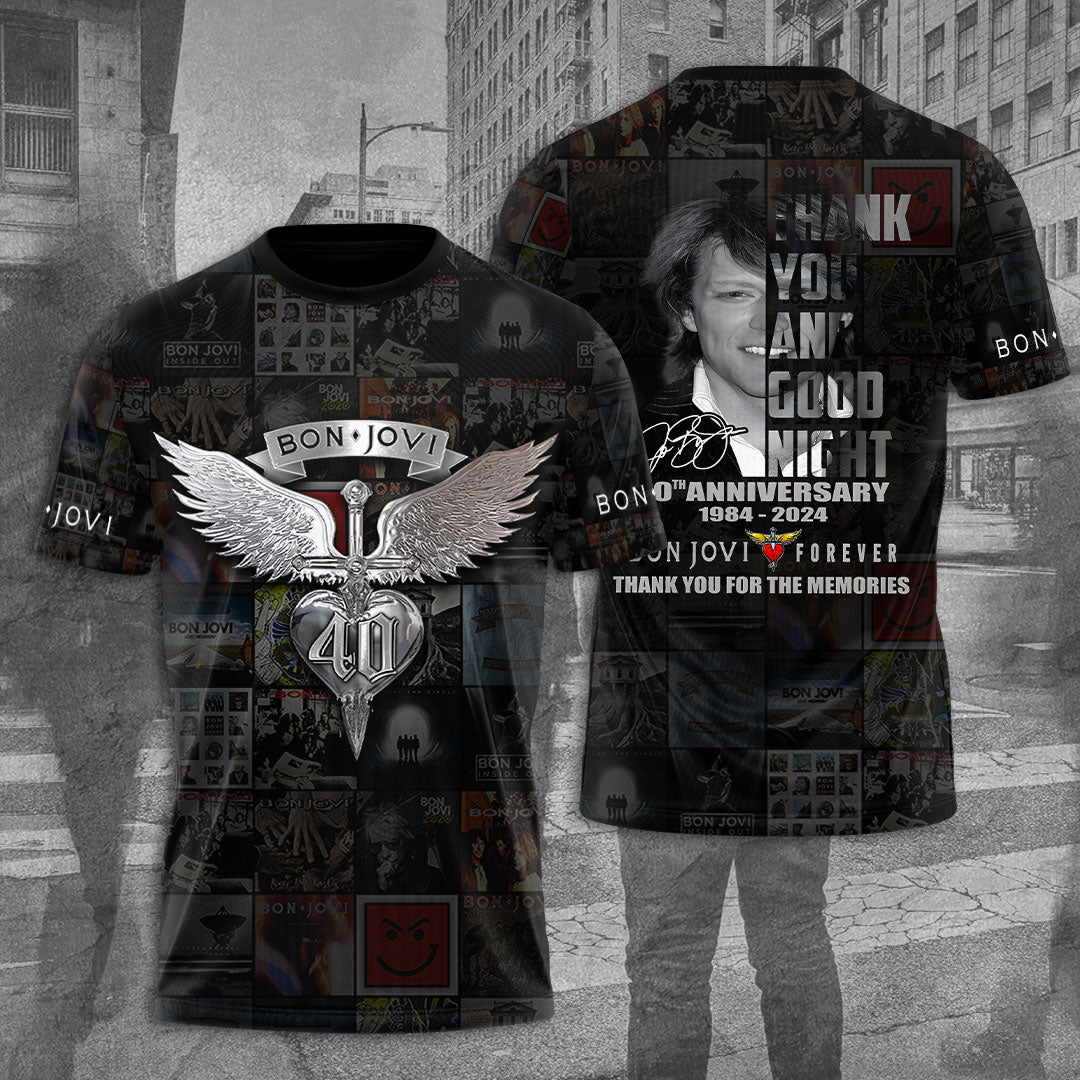 Bon Jovi 3D Apparel – TANTN 6272