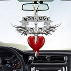 Bon Jovi Custom shape 2-sided Acrylic Car Ornament – TANTN24242