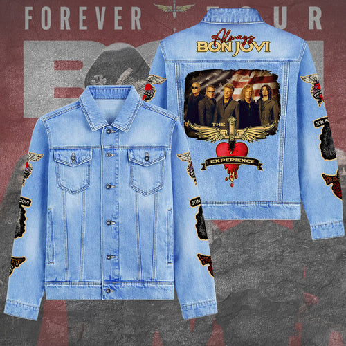 Bon Jovi 2D Denim Jacket – TANTN19913