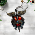 Bon Jovi Custom Shape 2-sided Keychain – TMTHU1719