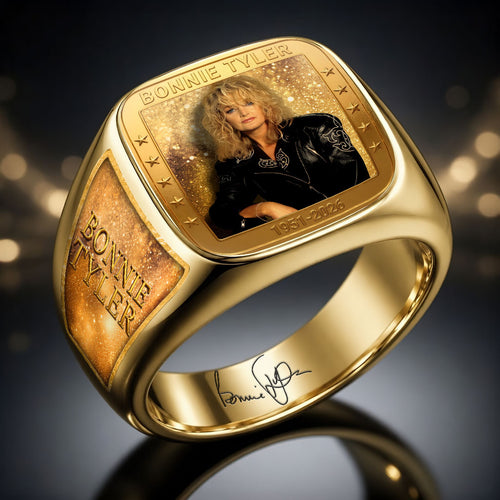 Bonnie Tyler 3D Engraved Ring – HOATT20174