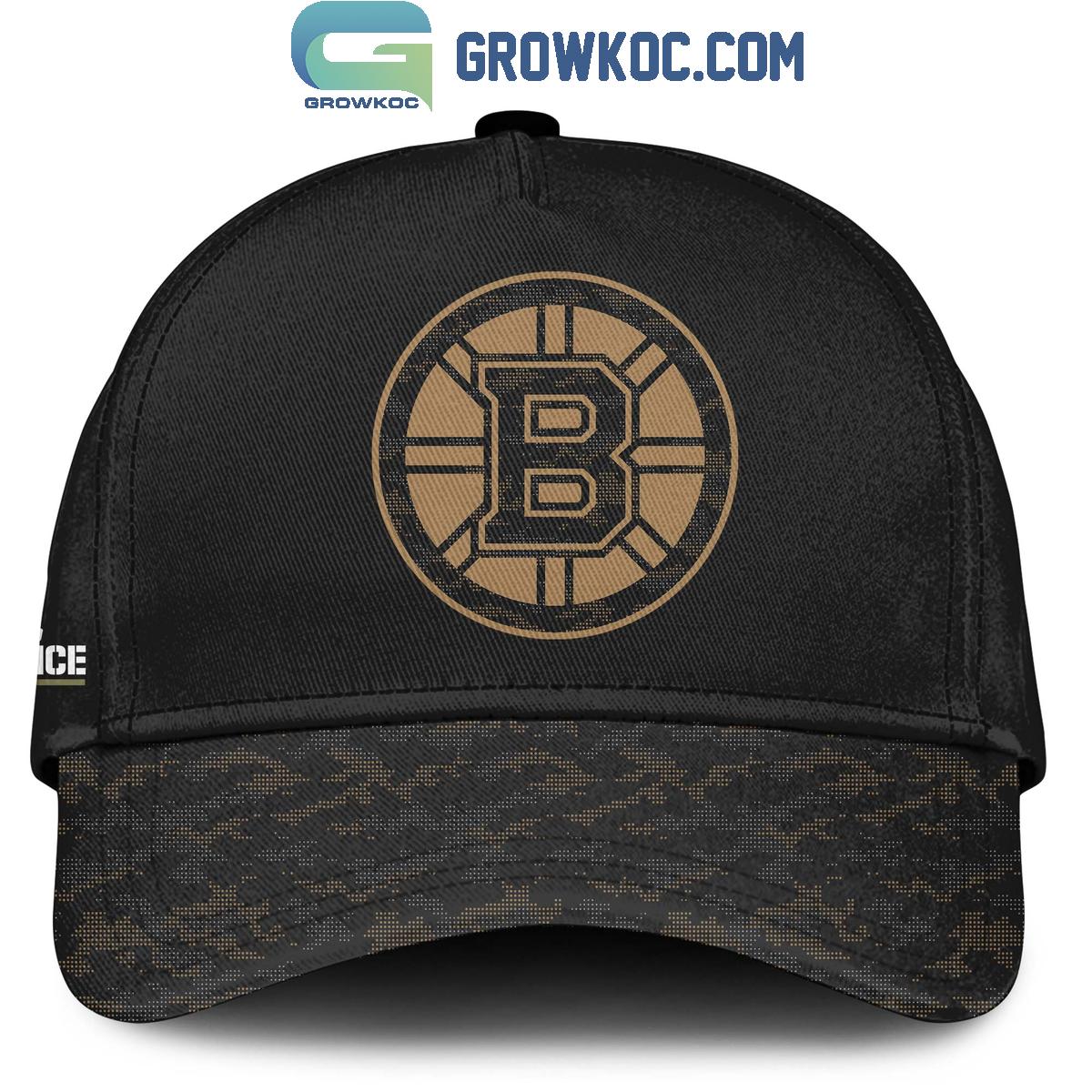 Boston Bruins Salute To Service Veterans Day Hoodie Shirt