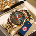 Boston Red Sox 125th Anniversary 1901-2026 Alloy Luxury Quartz Watch – TANTN15617