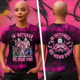 Breast Cancer Awareness x Horror Movies 3D Apparel – HOATT12482.5