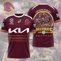 Brisbane Broncos 2025 Premiers 3D Apparel – MAITM13197