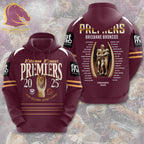 Brisbane Broncos 2025 Premiers 3D Apparel – MAITM13254