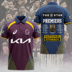 Brisbane Broncos 2025 Premiership 3D Apparel – MAITM13513